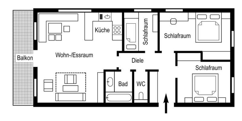 Appartements Oswaldeck Bad Kleinkirchheim Eksteriør bilde